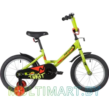 Детский велосипед Novatrack Twist 161TWIST.GN20 (зеленый, 2020)